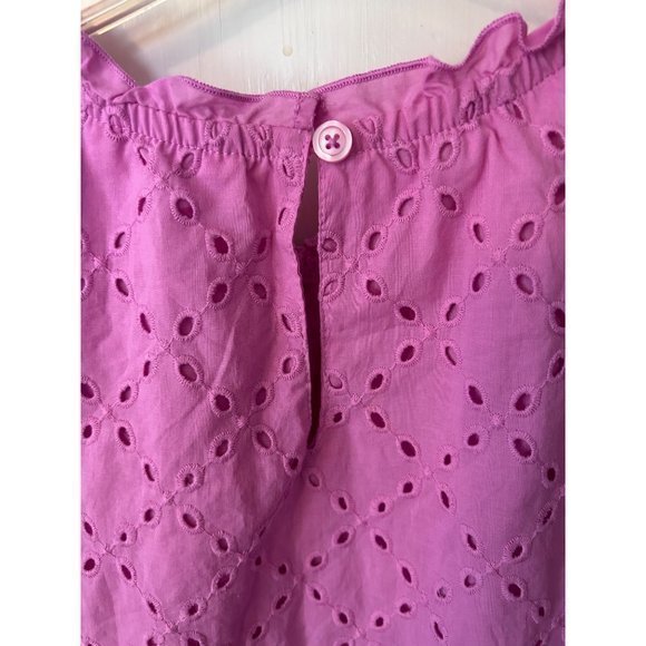 Matilda Jane Shift Into Spring pink/lavender ‎ eye-let Dress Size Sm - Picture 10 of 14